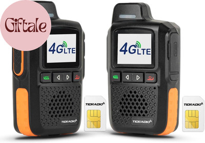 4G LTE PoC Walkie Talkies Unlimited Range Global Push To Talk Radios