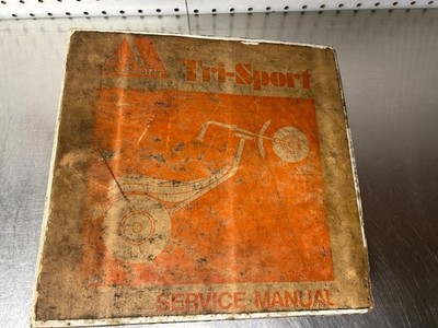 Original Tri Sport Dealer Sales & Service Manual All Sport TS-110 SL McCulloch