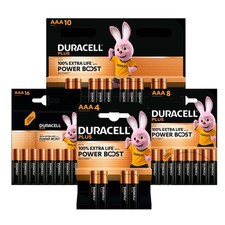 AA Duracell Batteries Battery AAA Power Boost Plus Alkaline LR03, LR6 Far Expiry