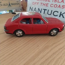 Sanyu Tin Toy Car Toyota Corolla 1400 HI-DELUXE W/BOX F/S FEDEX 2