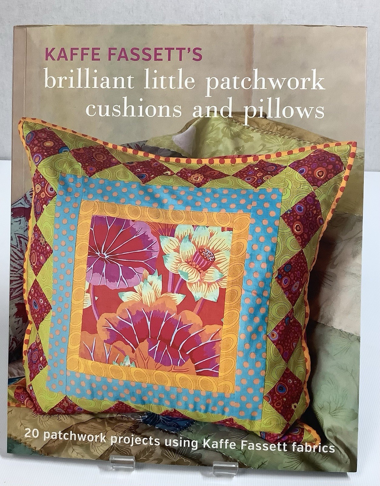Kaffe Fassett′s Brilliant Little Patchwork Cushions and Pillows,  Kaffe Fassett