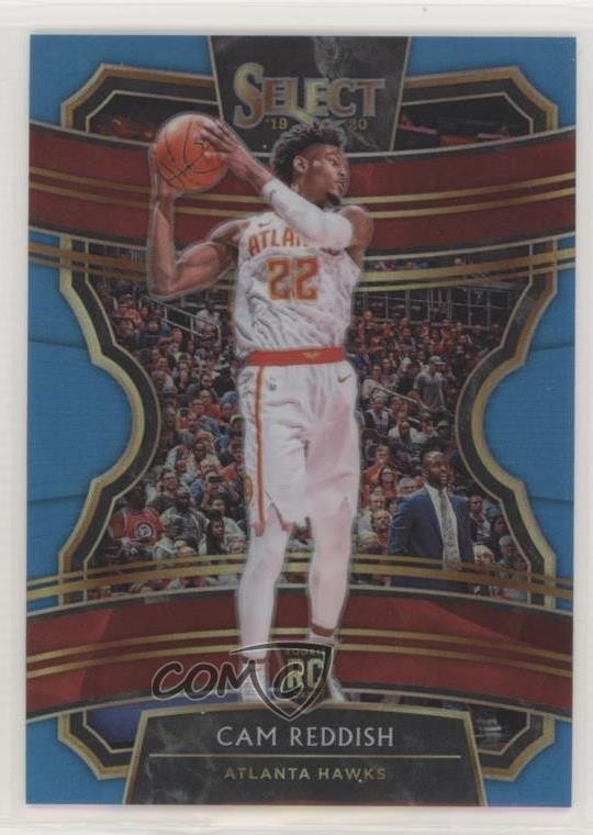 2019-20 Panini Select Concourse Light Blue Prizm 52/299 Cam Reddish #96 0m52