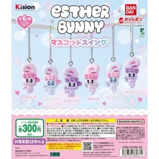 Esther Bunny Esther Bunny Mascot Swing complete set 6 Capsule Toy NEW