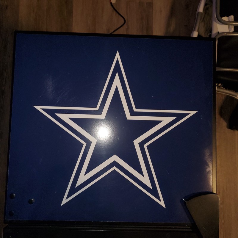 RARE NEW DALLAS COWBOYS NFL Gatorade Muscle Milk Countertop Fridge