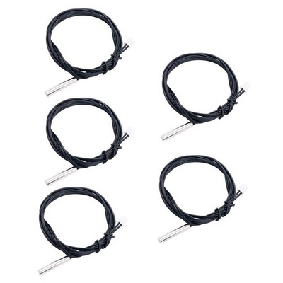 TWTADE 5 Pcs 1M 10K B3950 Thermistor Temperature Sensor,able to Support -25 t...