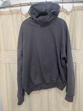 Hours XXL Drop Shoulder Pullover Hoodie, Blue