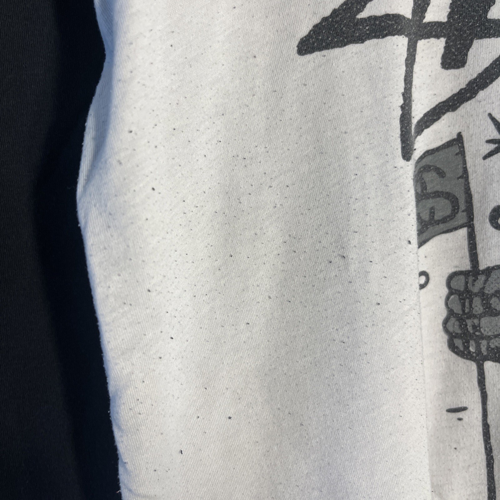 Stussy T-Shirt Tee Raglan World Tour 3/4 Sleeve Womens M Streetwear thumbnail 3