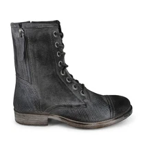 Roan Affair P Grey White BPS woman Boots USA 9.5 /26.5cm