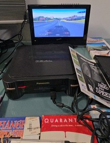 Panasonic 3DO REAL FZ-1 Japan  EXCELLENT BOX, + 14 Games READ LISTING!