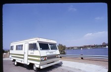 SL30 Slide 1972  CALYPSO RV Motorhome Lake Sailboat Resort 601a