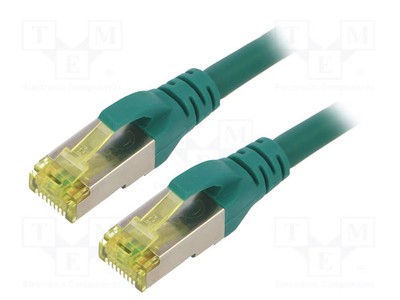 S/FTP Patch cord RJ45-Stecker,beiderseitig LSZH Cu Line 6a