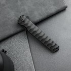 EDC Folding Knife - Ball Bearing Flip Open 3.54" Tanto Blade Aluminum Handle — photo 9
