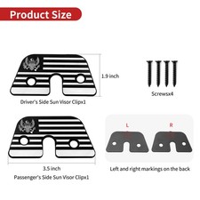 CRAZYPARTS Passenger Sun Visor – Replacement For Jeep Wrangler 2003-2006, Right Side