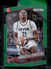 2025 Panini Prizm WNBA #14 Makayla Timpson Green Prizms