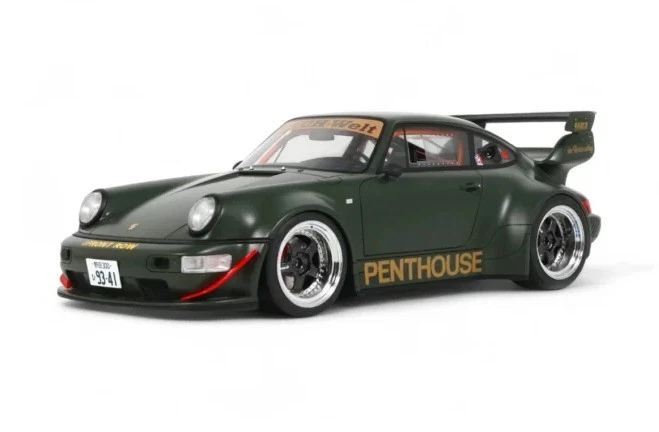 GT-SPIRIT 1:18 Porsche Cayman R Année de construction 2012 vert GT425