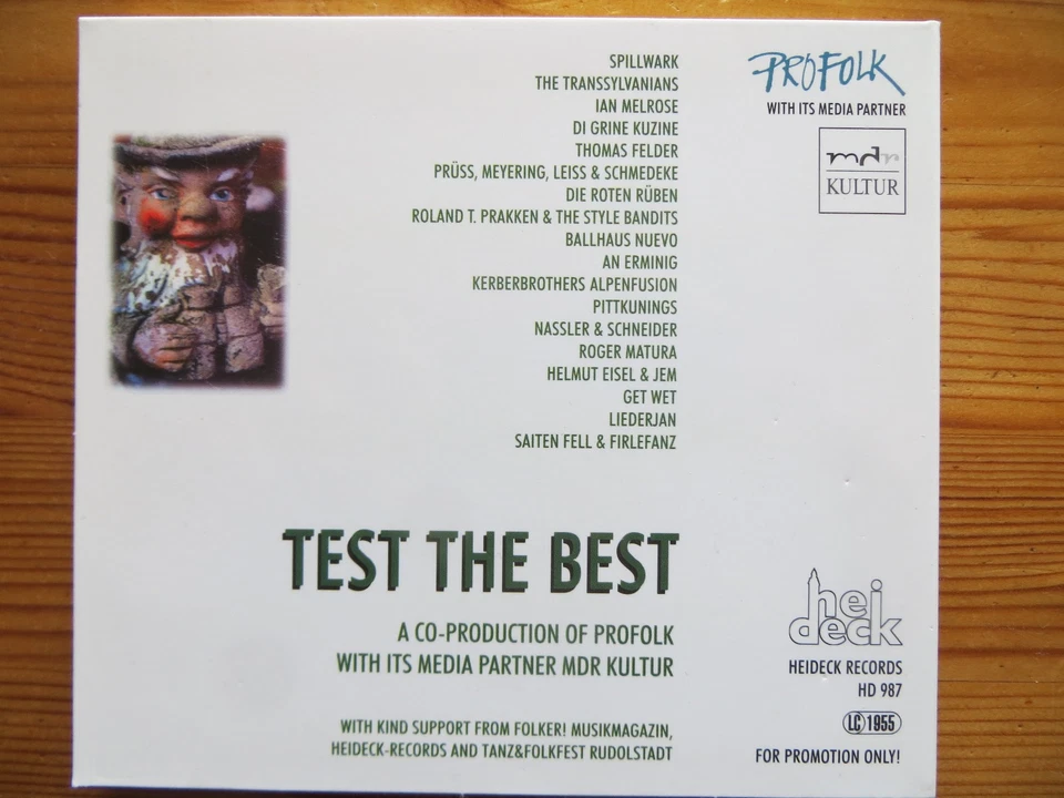 Test The Best 1999 - Folk / Song / World Music In Germany (Ballhaus Nuevo u. a.) - Bild 2 von 3