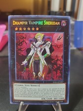 Dhampir Vampire Sheridan DASA-EN007 Dark Saviors Unlimited Secret Rare Yugioh