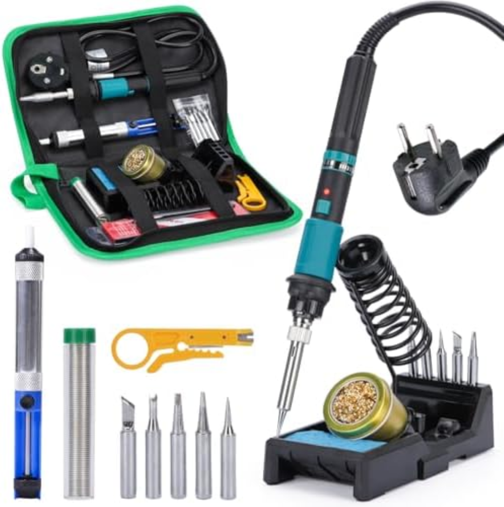 YIHUA 947-IX Kit Saldatore a Stagno Professionale con Temperatura Regolabile 220