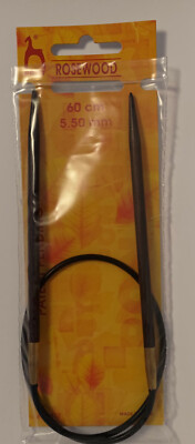 Pony Rosewood Circular Knitting Needles 5.5,6,6.5,7,8,9,10,12 mm 60cm ** SALE **