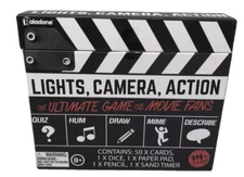 Paladone's Lights, Camera, Action The Ultimate Game for Movie Fans Fun Fam! New