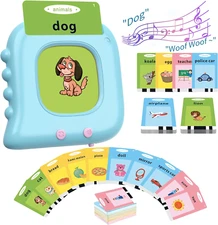 224 Tarjetas Flash Parlantes Juguetes Sensoriales Para Autismo Niños Ninos Autis