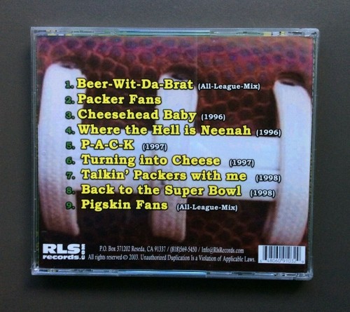C.W.A. Cheeseheads With Attitude Greatest Slices Of CD Like NEW Cond 9 Tracks - Picture 3 of 3