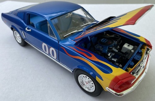 1/18 "Duke of Hazard" #00 blue 1968 Mustang GT - Picture 7 of 11
