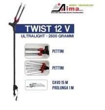 Aima Twist 12V abbacchiatore scuotitore scuoti olive a batteria in carbonio