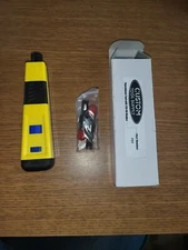 Platinum Tools 13107C PRO Punchdown Impact Tool with 110 & 66 EZ-Data Cut Blade