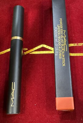 Mac Powder Kiss Velvet Blur Slim Stick 895   SORRY NOT SORRY 07oz, NIB