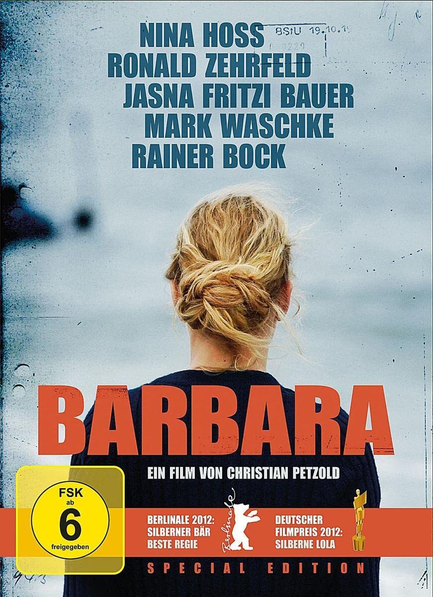 Barbara (DVD) Nina Hoss Ronald Zehrfeld Jasna Fritzi Bauer