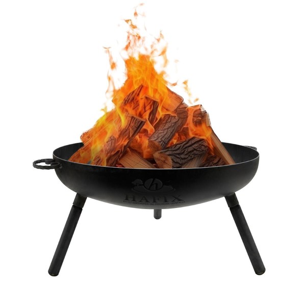Hafix Feuerschale Ø60Cm Terrasse Garten Balkon Grill Feuerkorb Feuerstelle Feuer-image