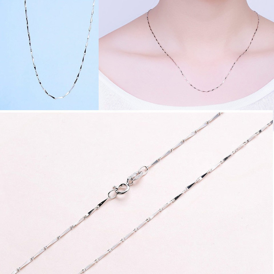 Jewelzking | Accessories | Real 925 Solid Sterling Silver 3mm Rope Chain Necklace 18 Inch 6526d0cab722f5fe856a72ab