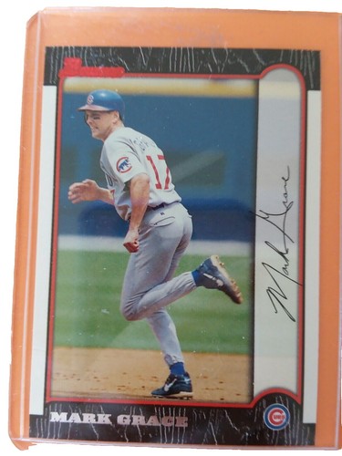 2023 Panini Flawless Mark Grace Signatures Emerald 5/5 #FS-MG Auto 