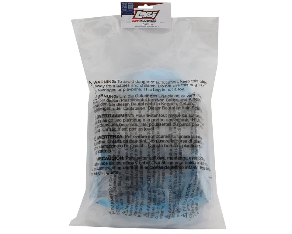 Losi Baja Rey 2.0 Ford Raptor Desert Truck Pre-Painted Body Method LOS230134 - Image 2 of 2