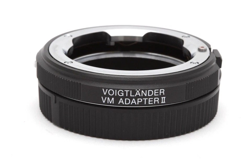 Adaptador Voigtlander VM quase em perfeito estado II (câmera de montagem VM-FE, preta) #41357 - Imagem 3 de 4