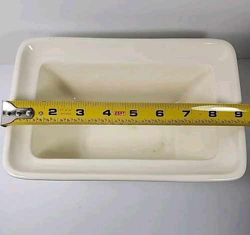 Haeger Pottery Beige Planter No. 963 Vintage MCM Retro 9" × 6" Ribbed Sides - Picture 13 of 16
