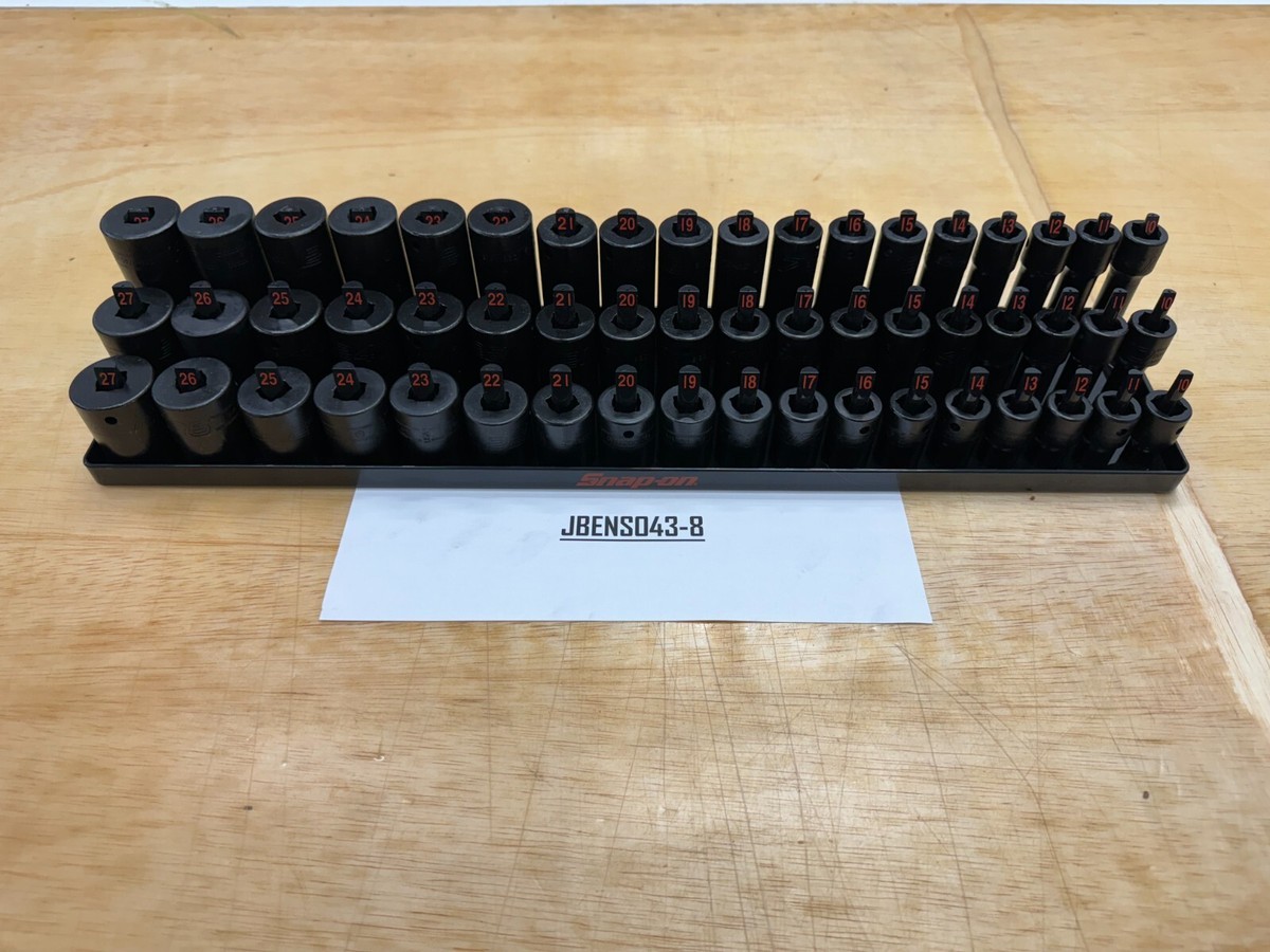 Snap-on Tools USA NEW BLACK 54pc 1/2