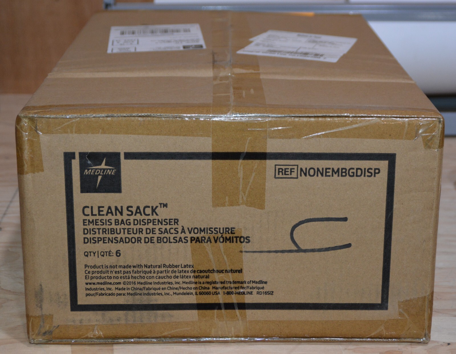 NEW MEDLINE CLEAN SACK EMESIS BAG DISPENSER QTY 6 NONEMBGDISP. eBay