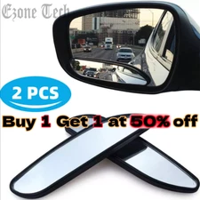 2Pcs Blind Spot Mirror Auto 360° Wide Angle Convex Rear Side View Car Truck SUV