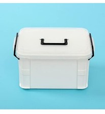 13in Family Medicine Box Organizer Container Plastic Emergency First Aid Case