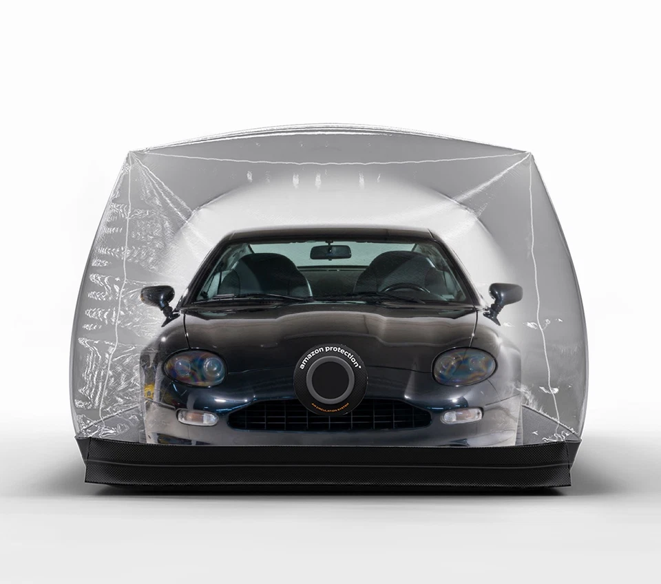 Cápsula de protección Amazon cubierta de coche para Aston Martin DB7 - almacenamiento épico de burbujas Foto 2 de 4