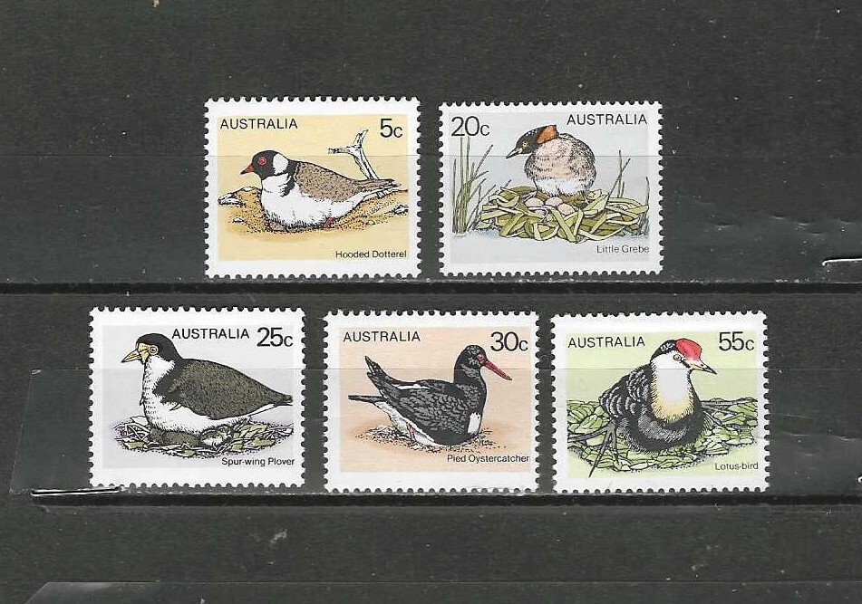 AUSTRALIA , 1978 , BIRDS , SET OF 5 STAMPS , PERF , MNH , CV$2.70 | eBay