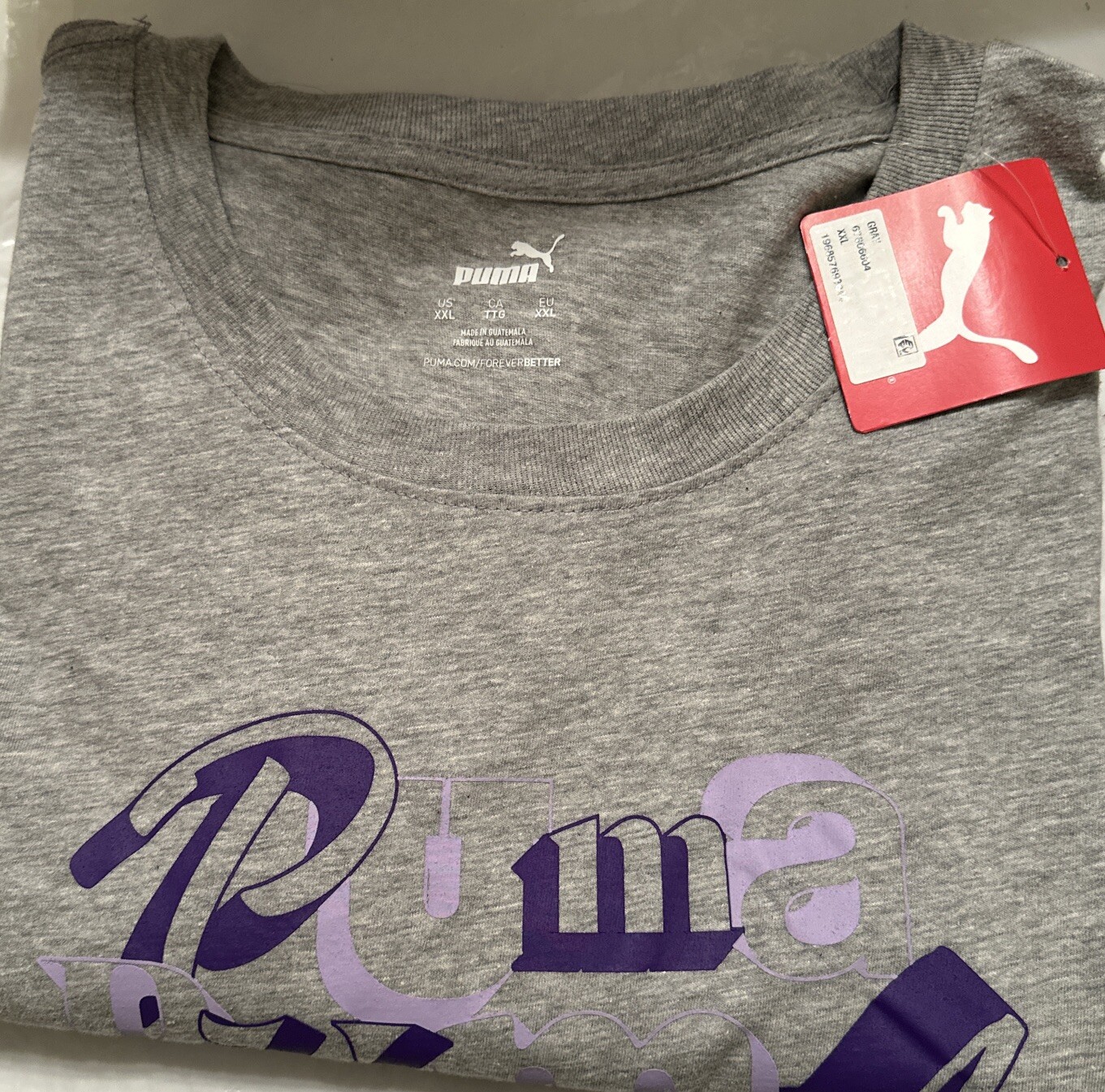 Puma Downtown Graphic Crew Neck Short Sleeve T-Shirt Mens Size XXL  Casual Tops image 9