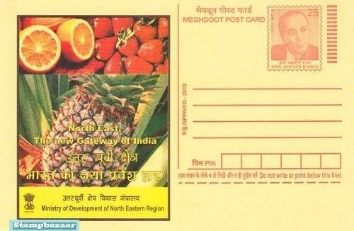 India 2008 Vitamin A (A3) Supplement Health Society Bihar Meghdoot Post card - Picture 1 of 4