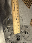 VTG Libby Silver Leaf Frosted Juice Glasses 5.25" Set Of 4 Drinking Glass Libbey — photo 5