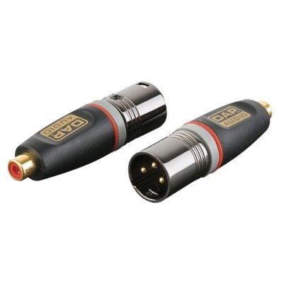 DAP Audio XGA34 - XLR/M 3p. > RCA/F Adapter