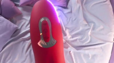 personal lubricant for sale Rose Adult Products Tongue Licking Tongue up and down 2 in 1 Vibrator with  Dildo Sex Toy for Enhanced Pleasure main image 1