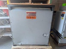 General Electric 9T23A3877 225 KVA 3PH Transformer 480 HV 208/120 LV Used