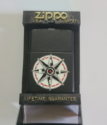 Zippo Marlboro Compass 1998 Lighter - Date Code A XIV - UNLIT | eBay